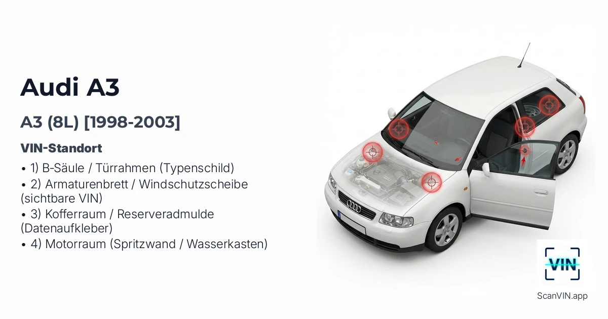 Audi A3 8l 1998 2003