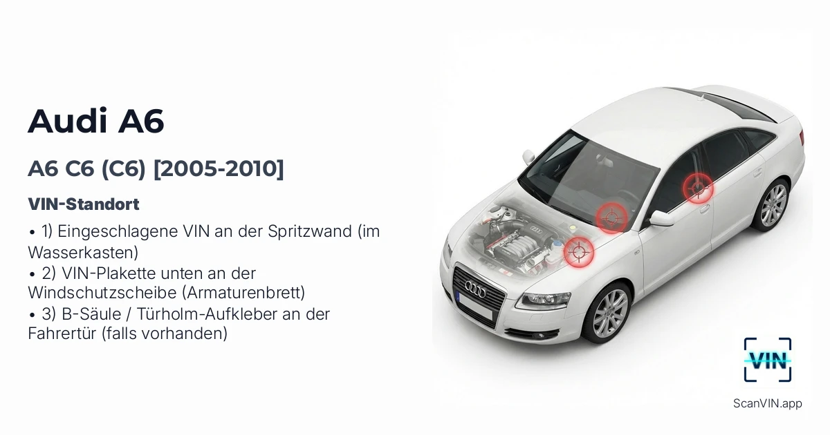 Audi A6 C6 C6 2005 2010