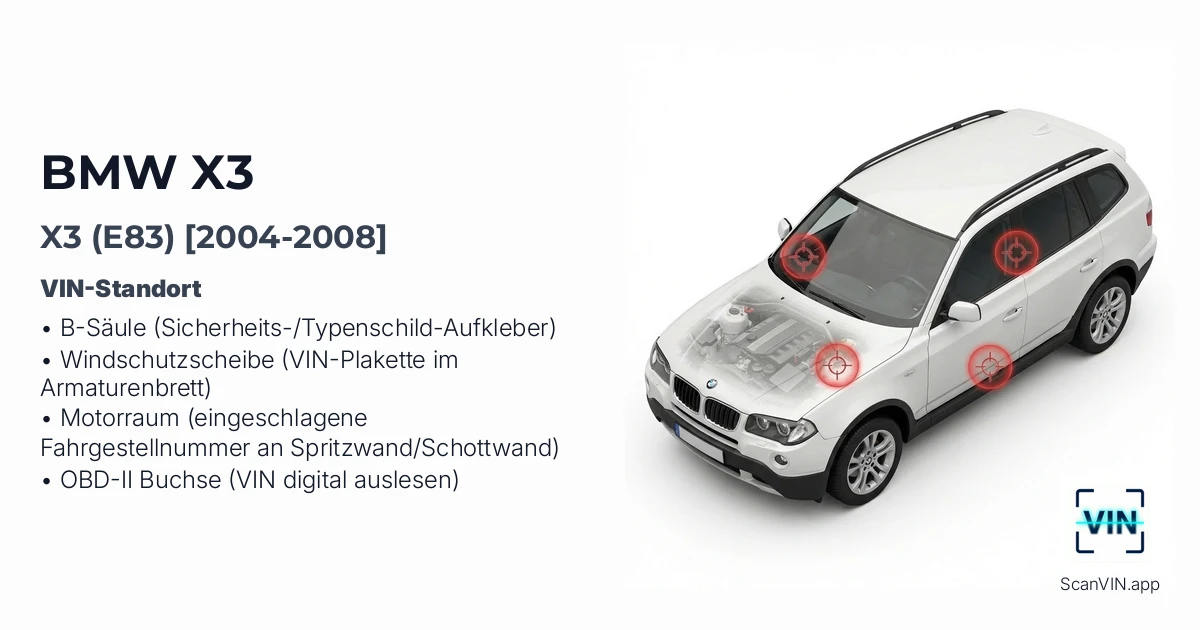 Bmw X3 E83 2004 2008