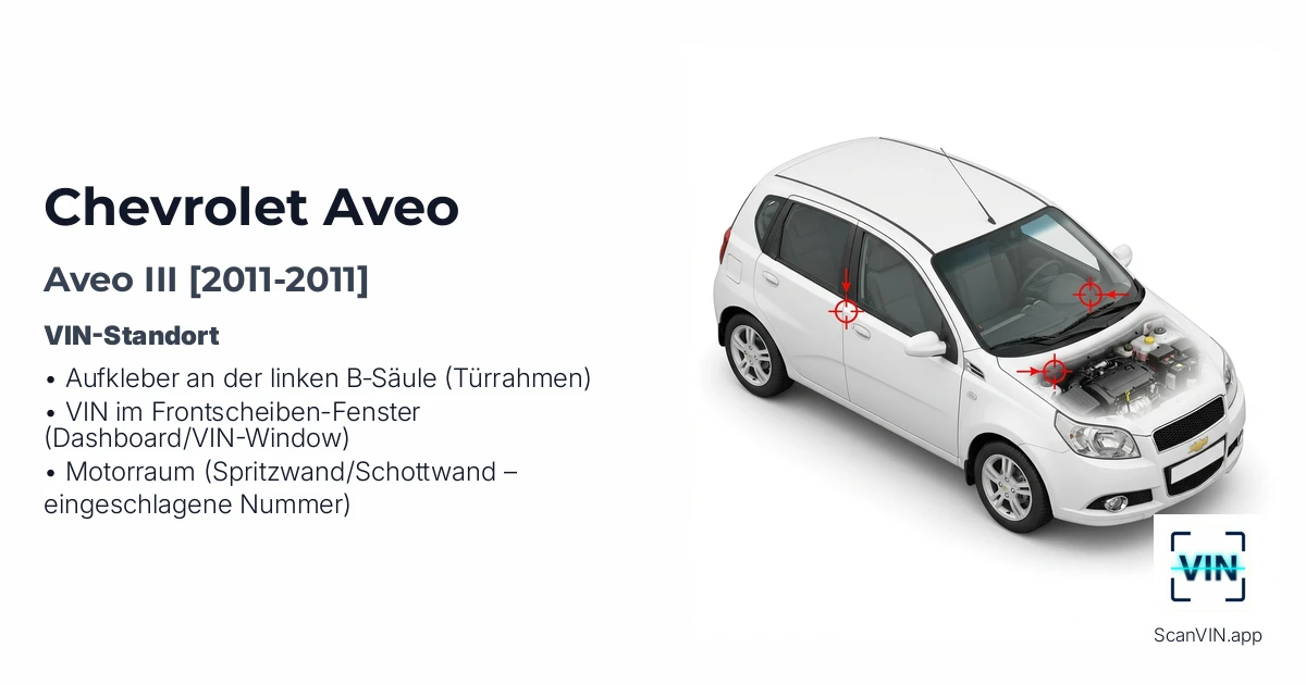 Chevrolet Aveo III 2011 2011