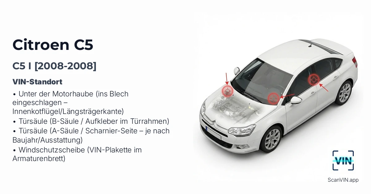 Citroen C5 I 2008 2008