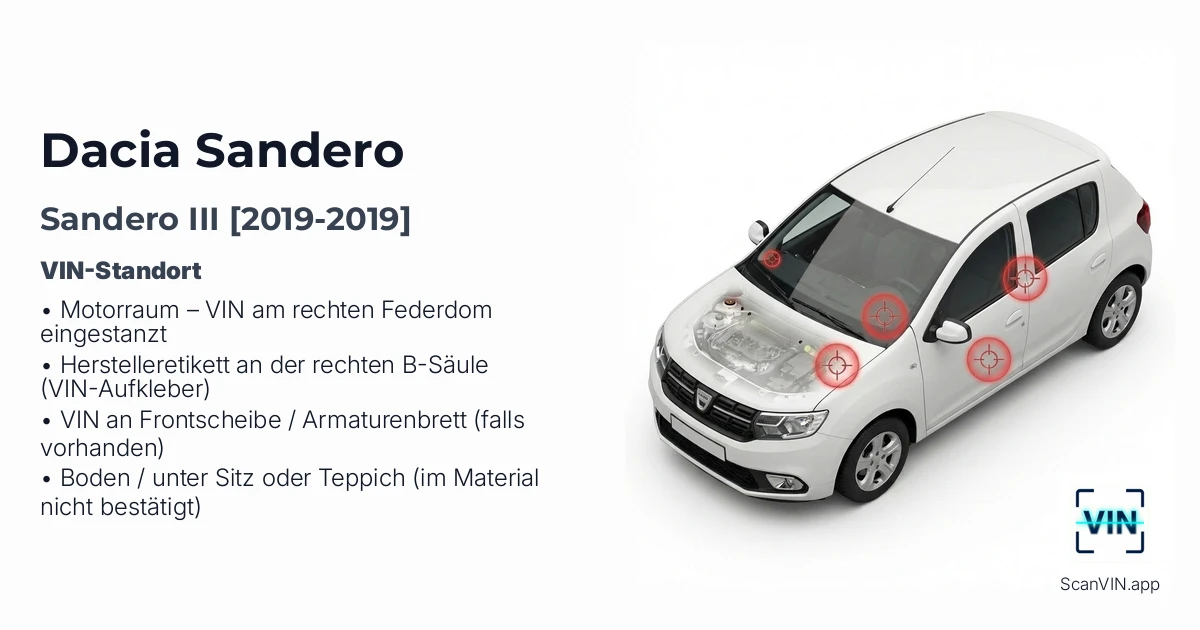 Dacia Sandero III 2019 2019