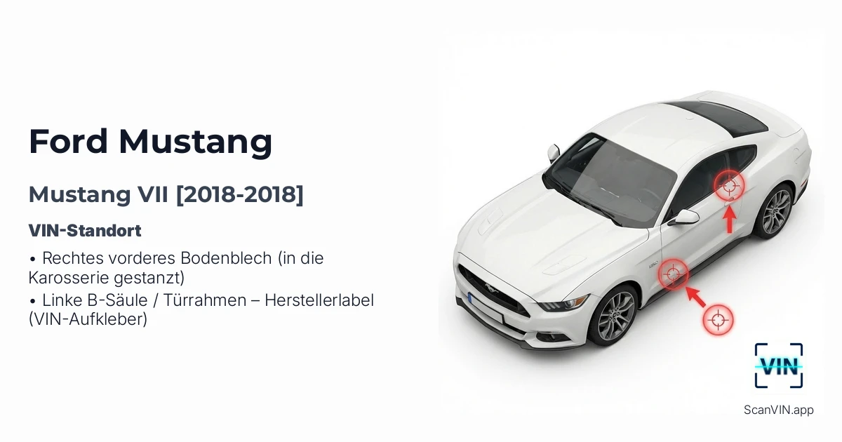 Ford Mustang VII 2018 2018