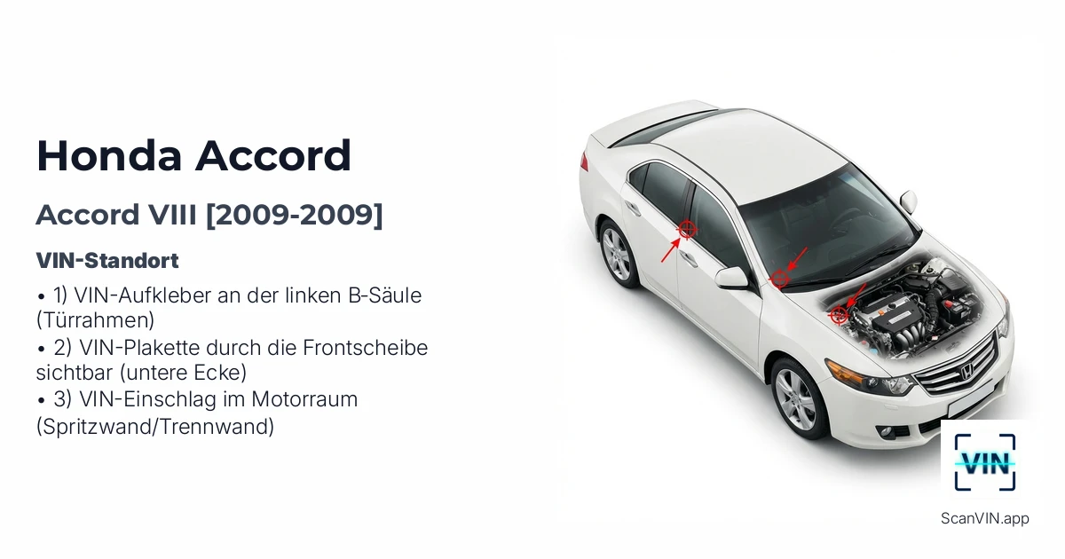 Honda Accord VIII 2009 2009