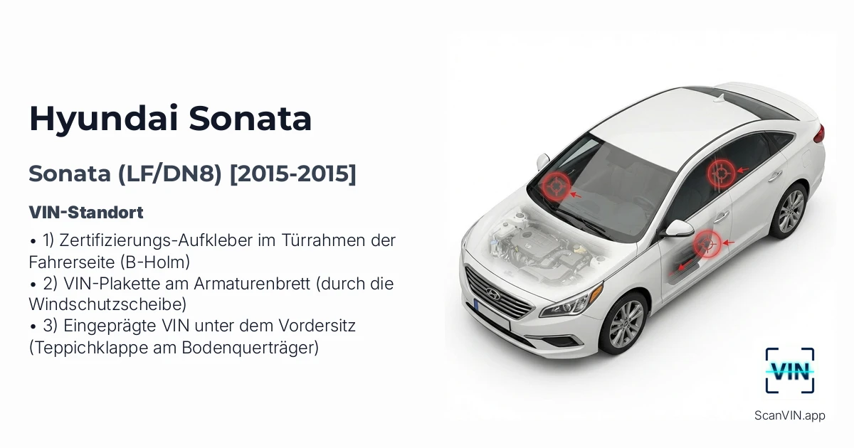 Hyundai Sonata Lfdn8 2015 2015