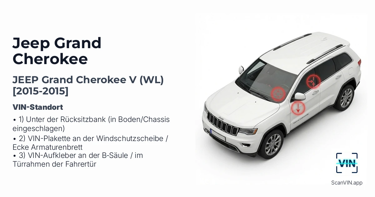 Jeep Grand Cherokee V Wl 2015 2015