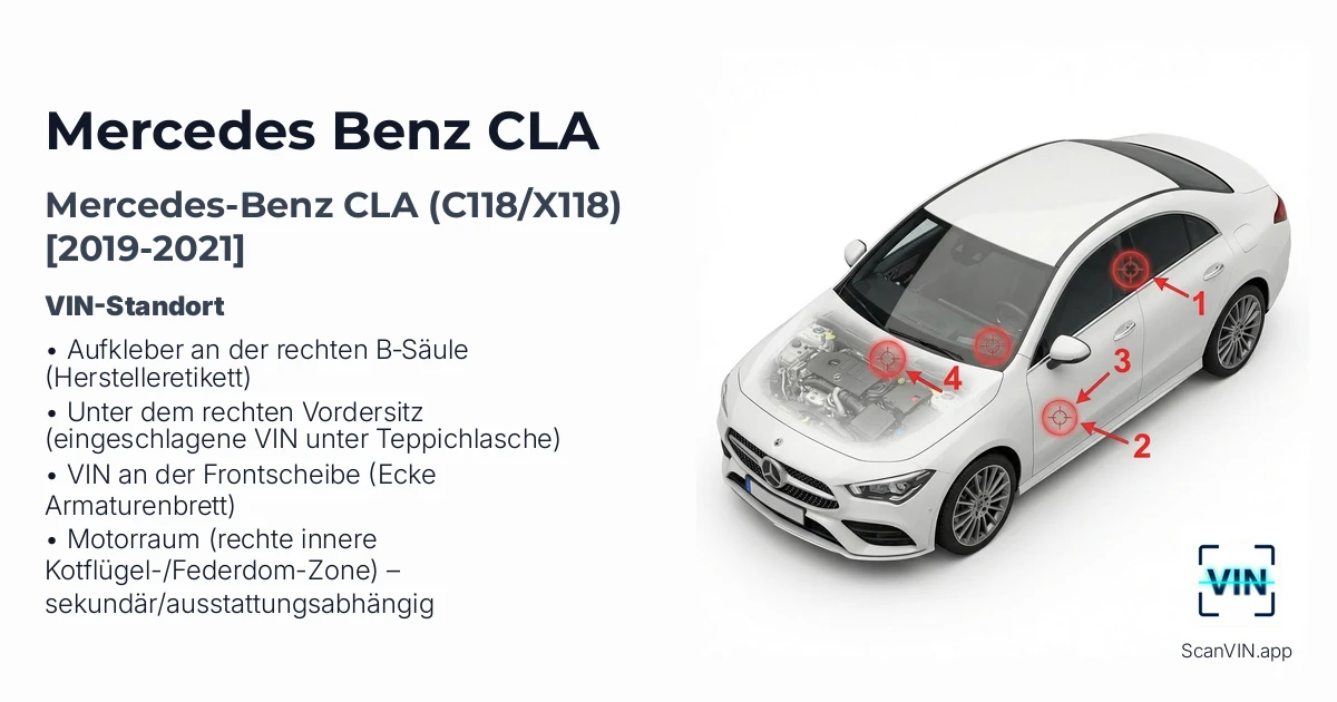 Mercedes-benz Cla C118x118 2019 2021