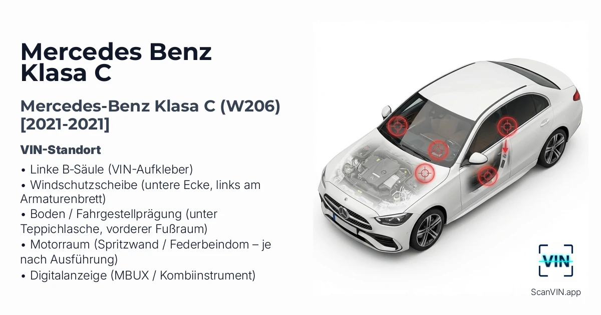 Mercedes-benz Klasa C W206 2021 2021