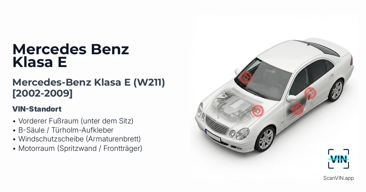 Mercedes-benz Klasa E W211 2002 2009