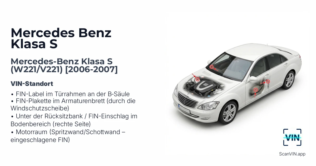 Mercedes-benz Klasa S W221v221 2006 2007