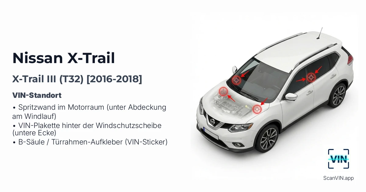 Nissan X Trail III T32 2016 2018