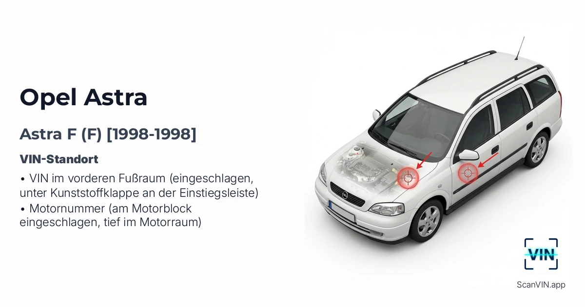 Opel Astra F F 1998 1998