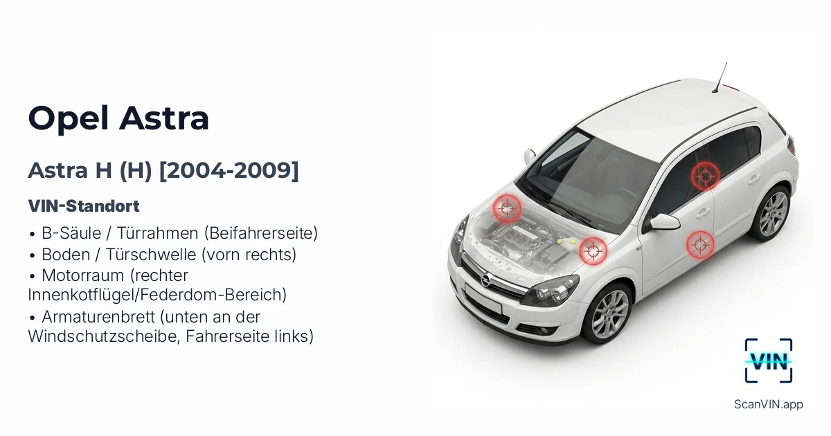 Opel Astra H H 2004 2009