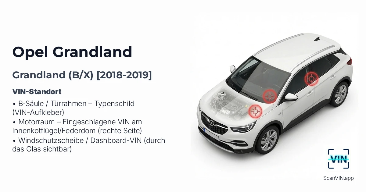 Opel Grandland Bx 2018 2019