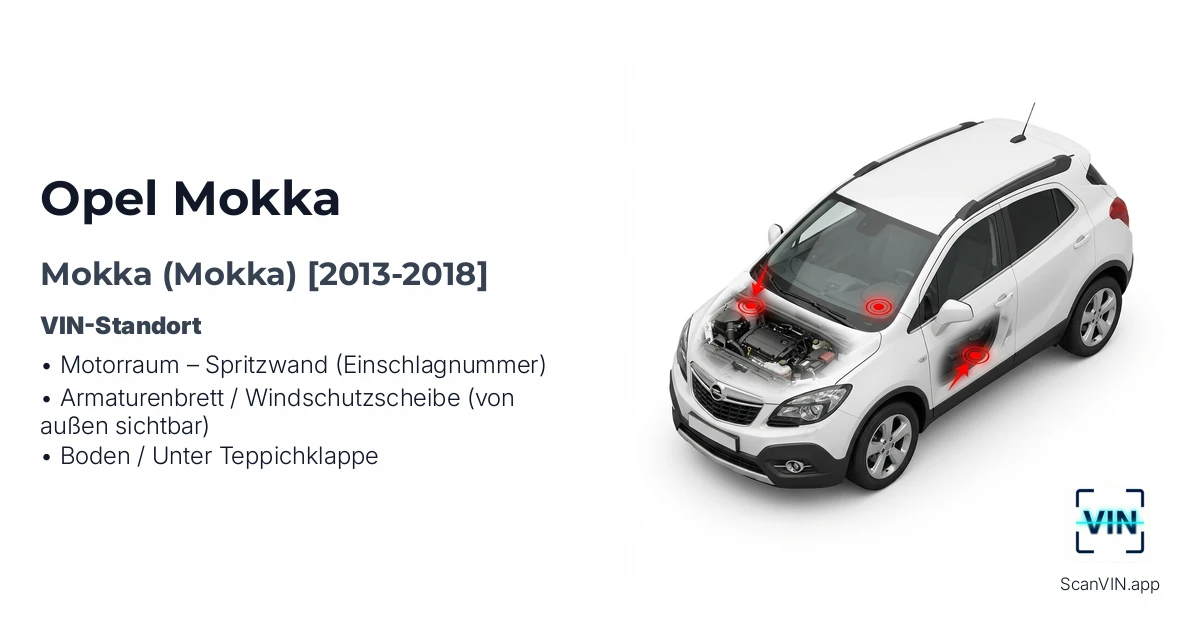Opel Mokka Mokka 2013 2018