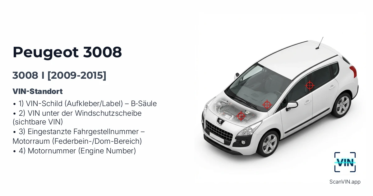 Peugeot 3008 I 2009 2015