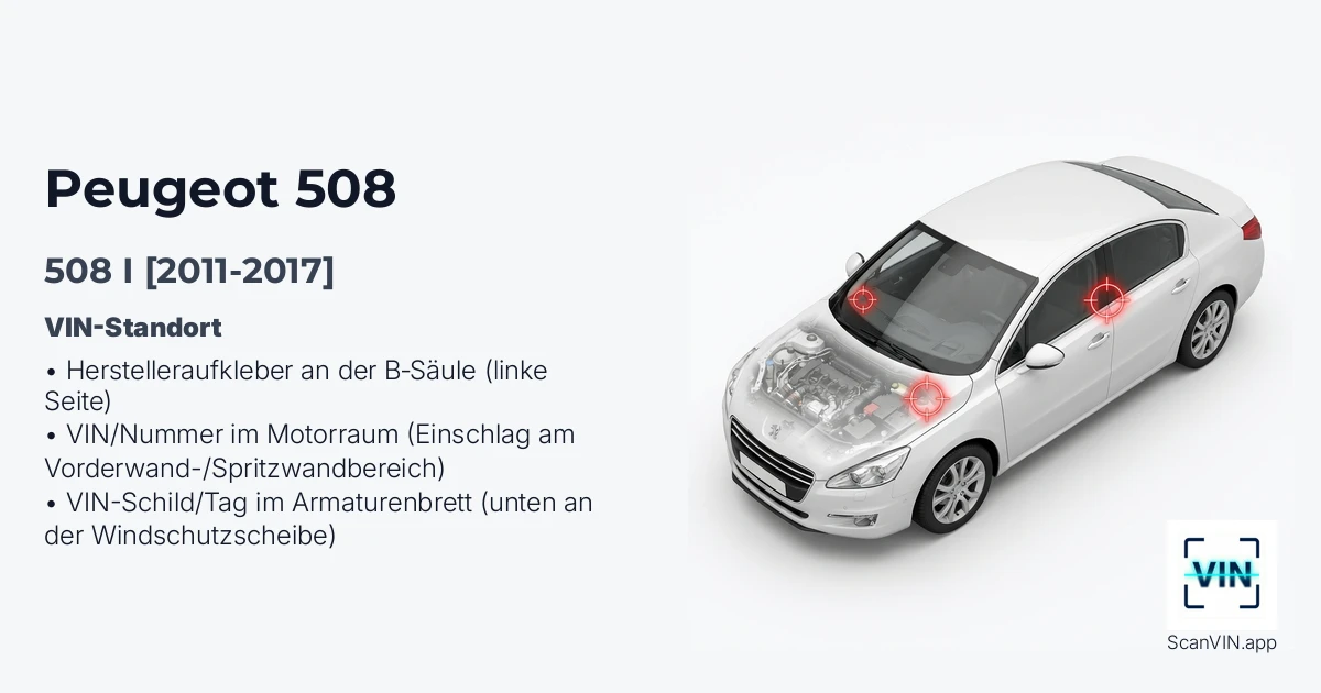 Peugeot 508 I 2011 2017