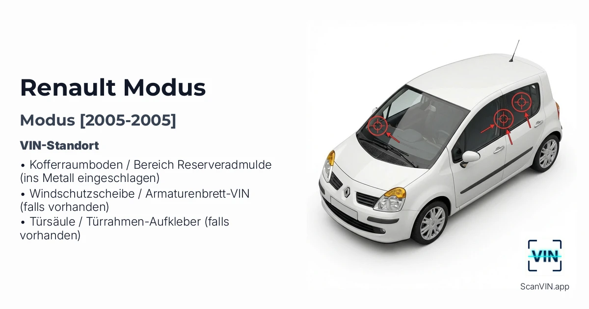 Renault Modus 2005 2005