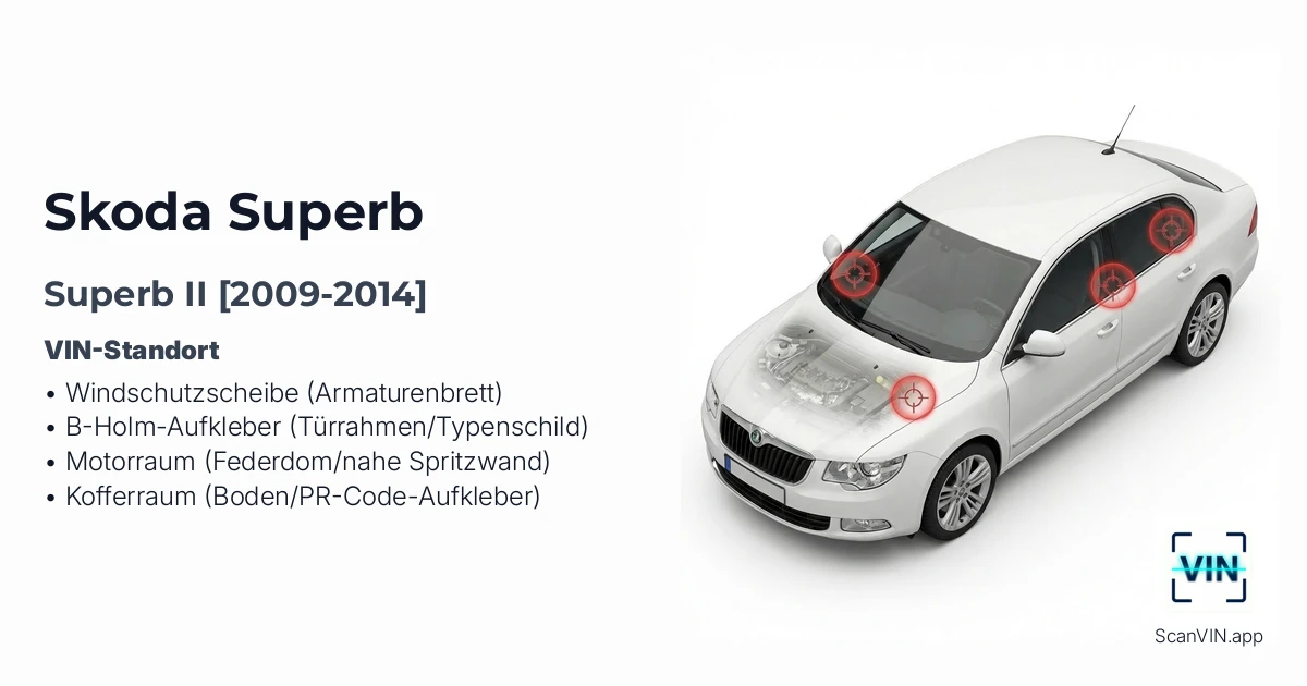 Skoda Superb II 2009 2014