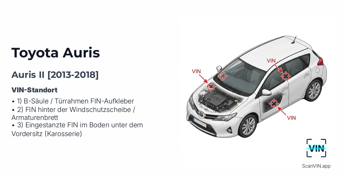 Toyota Auris II 2013 2018
