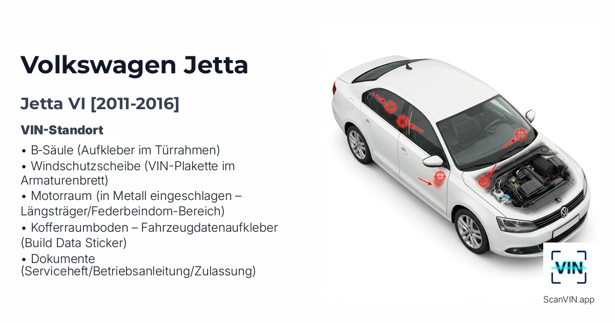 Volkswagen Jetta VI 2011 2016