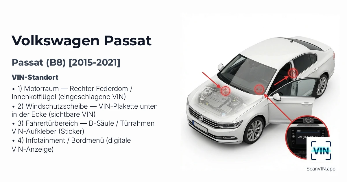 Volkswagen Passat B8 2015 2021