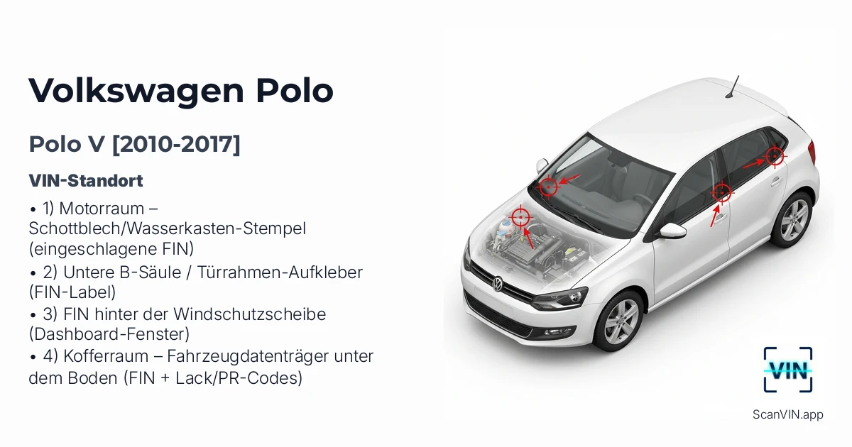 Volkswagen Polo V 2010 2017