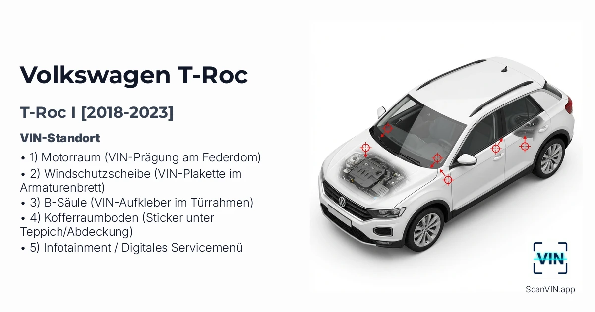 Volkswagen T Roc I 2018 2023