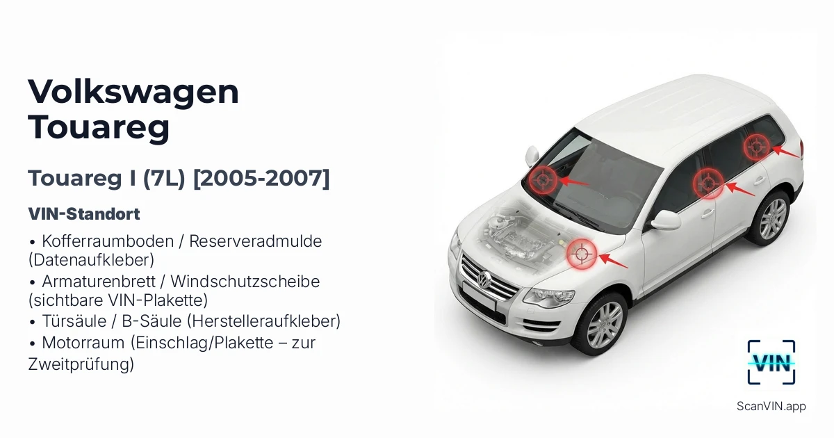 Volkswagen Touareg I 7l 2005 2007