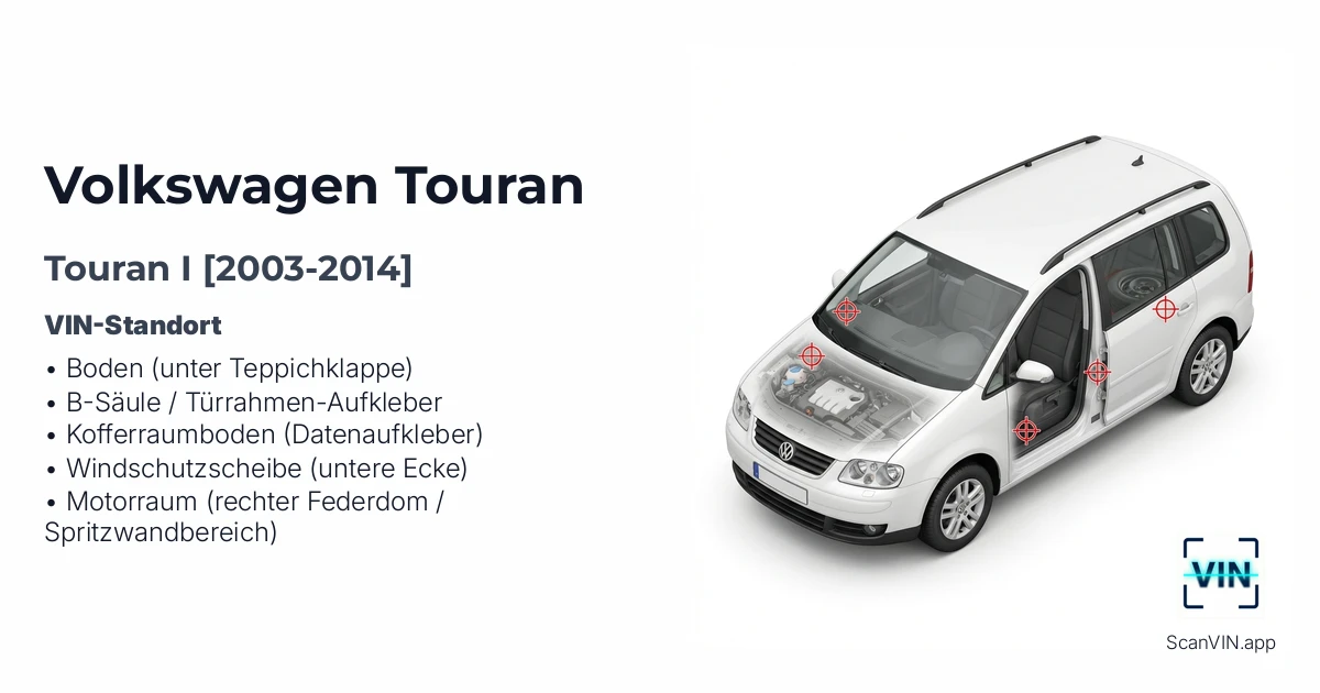Volkswagen Touran I 2003 2014