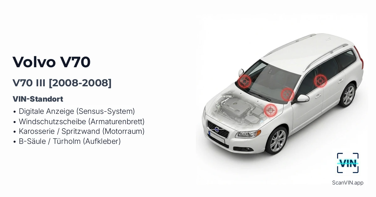 Volvo V70 III 2008 2008