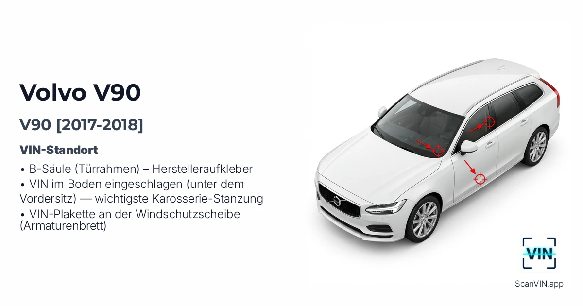 Volvo V90 2017 2018