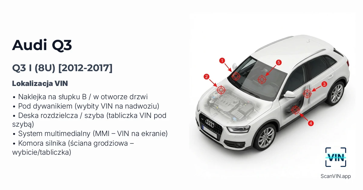 Audi Q3 I 8u 2012 2017