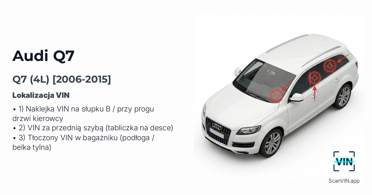 Audi Q7 4l 2006 2015