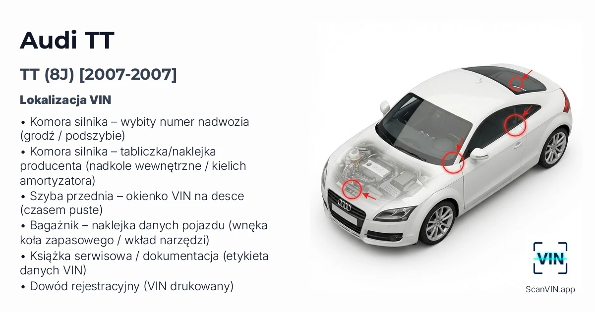 Audi Tt 8j 2007 2007