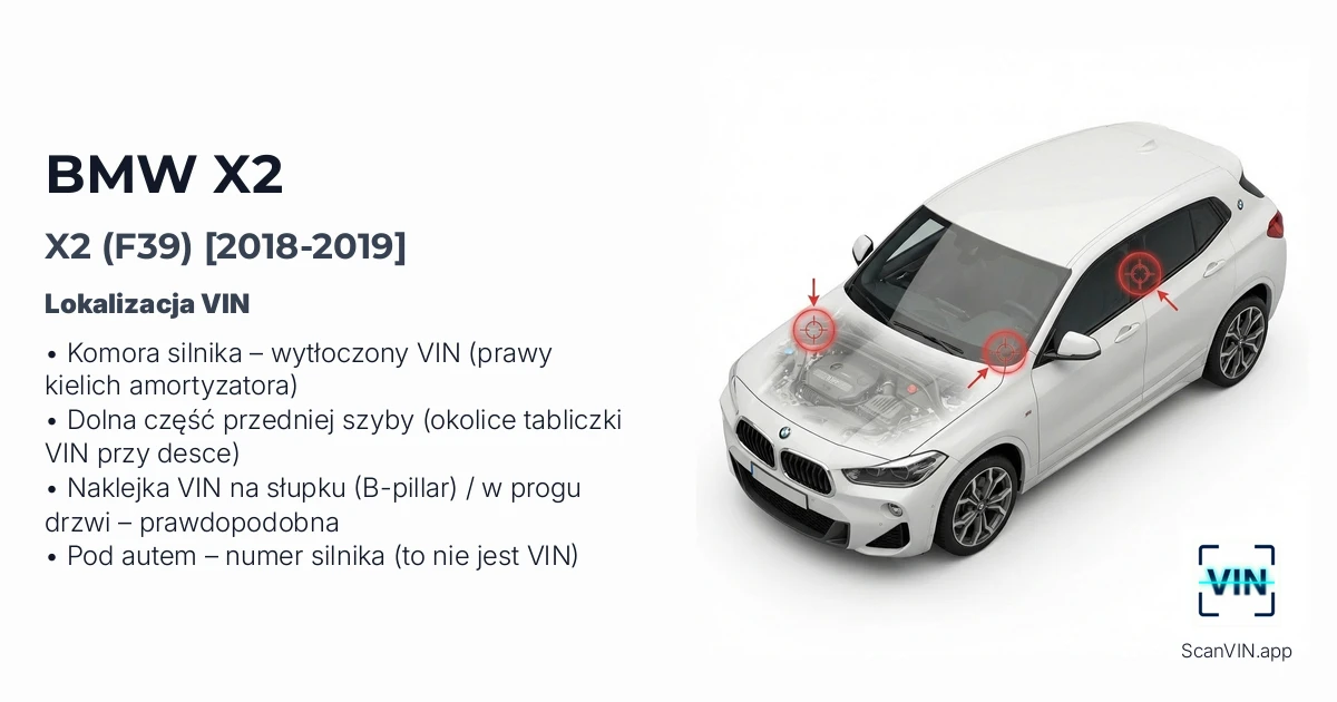 Bmw X2 F39 2018 2019