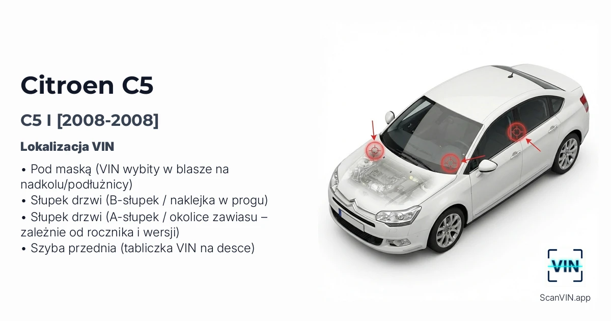 Citroen C5 I 2008 2008