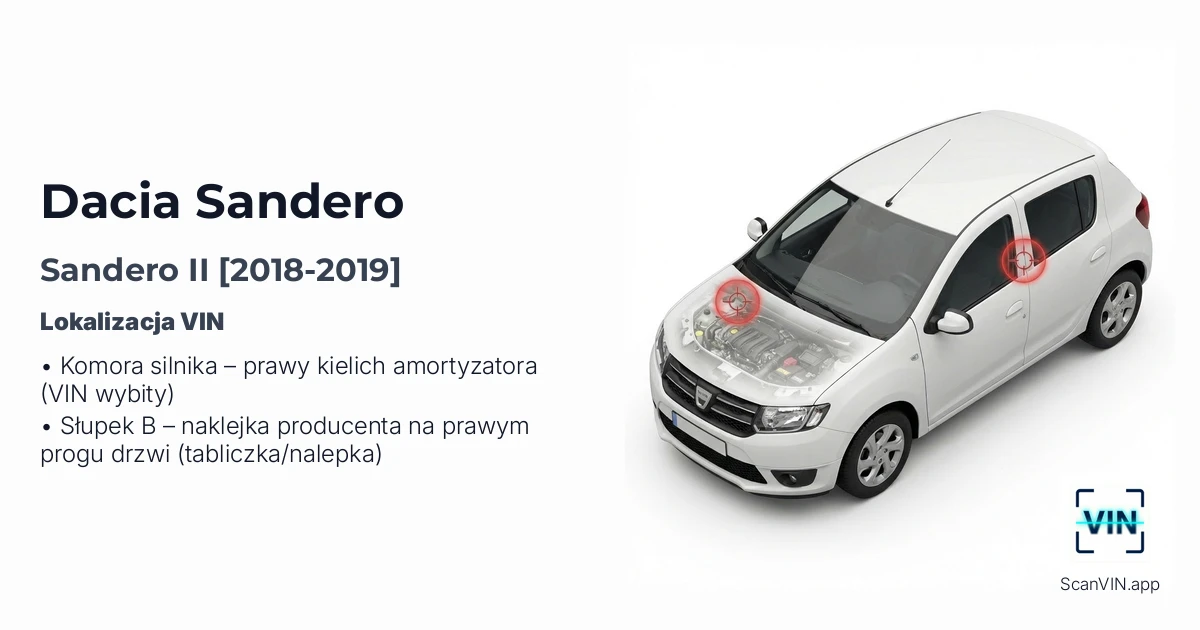 Dacia Sandero II 2018 2019