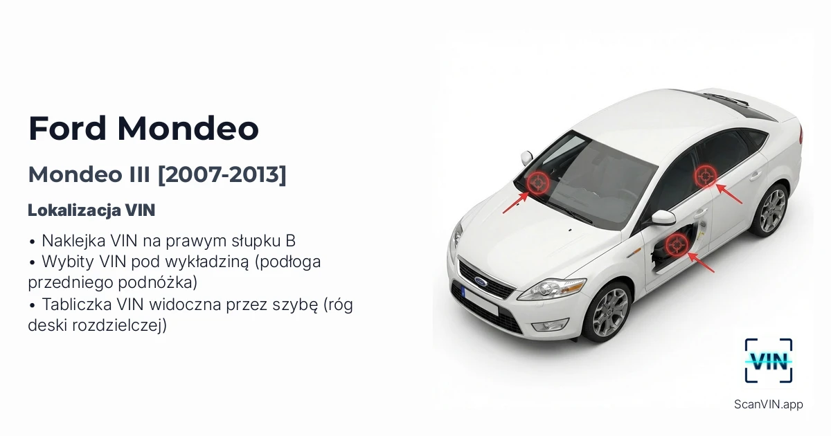 Ford Mondeo III 2007 2013