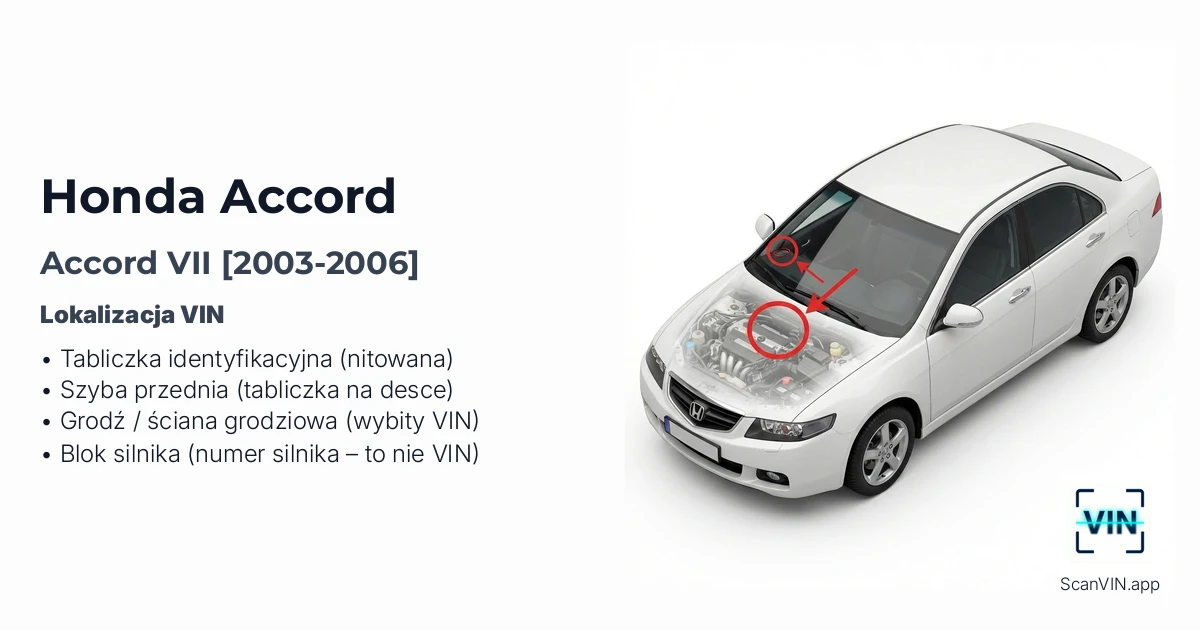 Honda Accord VII 2003 2006