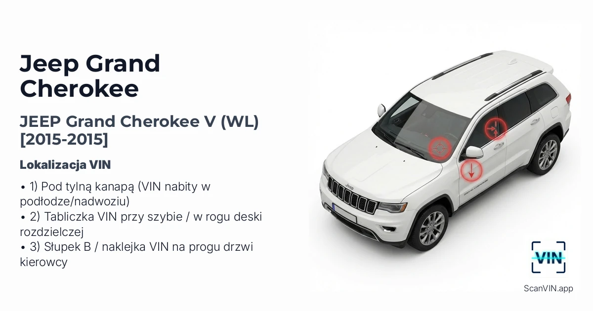 Jeep Grand Cherokee V Wl 2015 2015