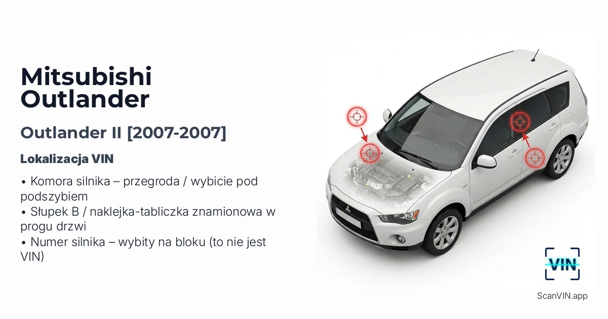 Mitsubishi Outlander II 2007 2007