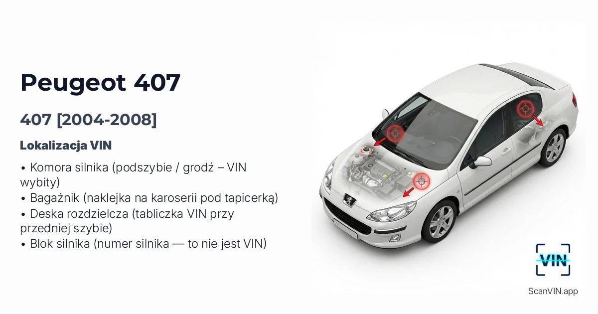 Peugeot 407 2004 2008