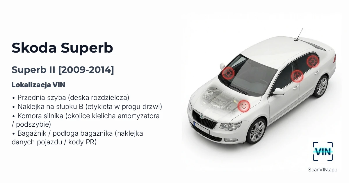 Skoda Superb II 2009 2014