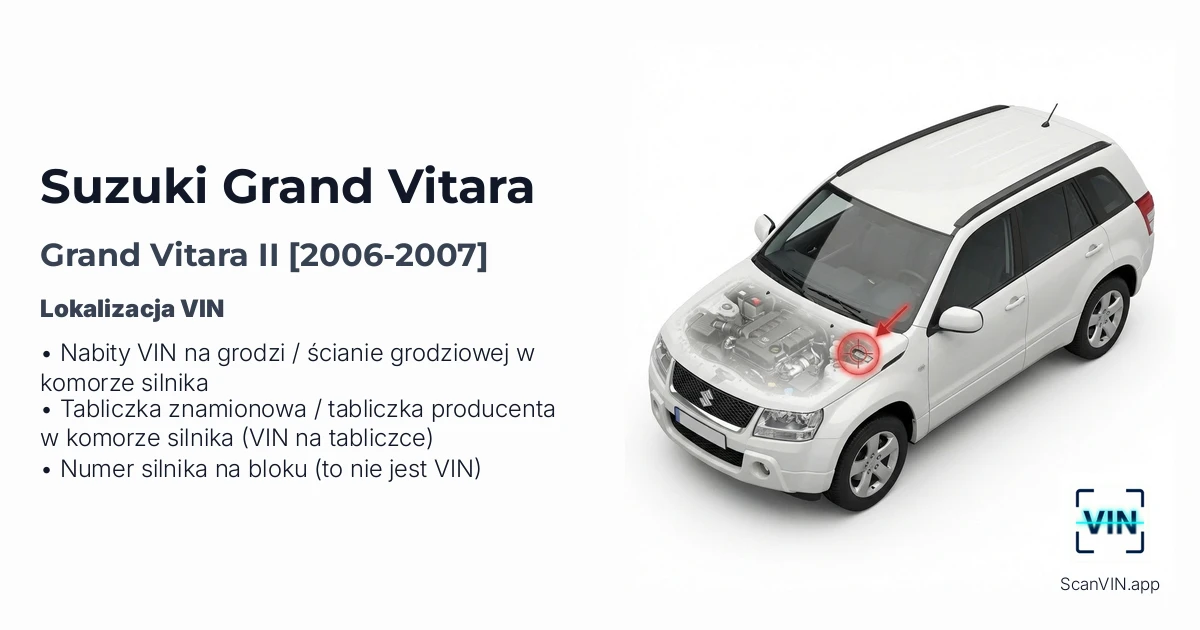 Suzuki Grand Vitara II 2006 2007