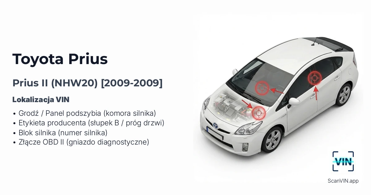Toyota Prius II Nhw20 2009 2009