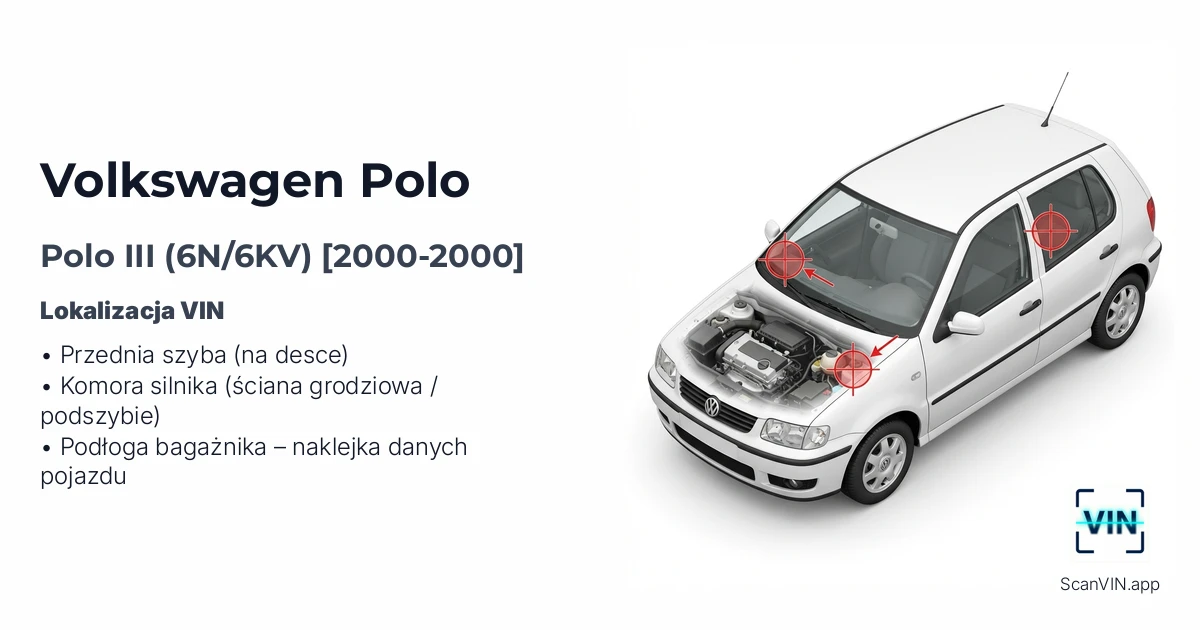 Volkswagen Polo III 6n6kv 2000 2000