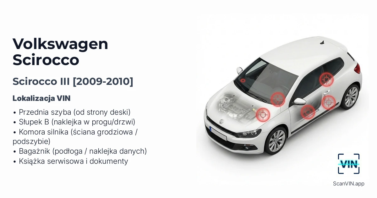 Volkswagen Scirocco III 2009 2010