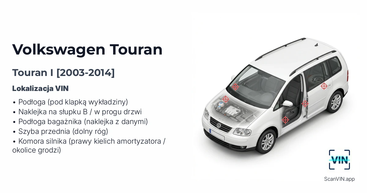 Volkswagen Touran I 2003 2014