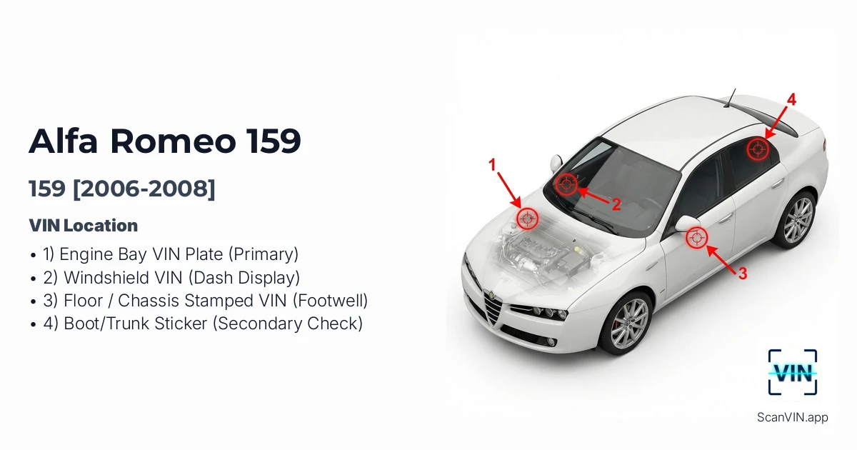Alfa-romeo 159 2006 2008